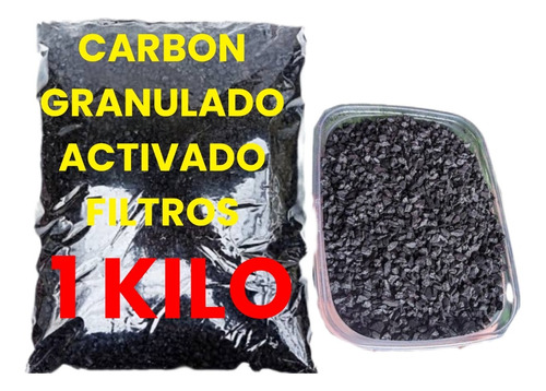 Carbon Activado Granulado Para Filtros  Peseras 1 Kilos