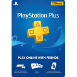 Cartão Psn Plus 12 Meses Brasil - Ps3, Ps4, Ps5 - Essential