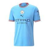 Camisa Puma Manchester City Fc 2022/2023 Home Masculina 