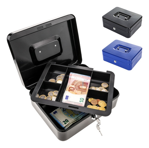 Caja Fuerte Seguridad Cash Box Efectivo Metalica Con Combina