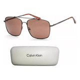 Calvin Klein ® Lentes De Sol 100% Protecc Uv Ck19136s 7332ev Color De La Lente Classic Color De La Varilla Oscuro Color Del Armazón Oscuro Diseño Rectangular