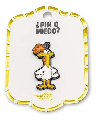 Pines Metálicos Serie Animada Vaca Y Pollito Pin Pollito  