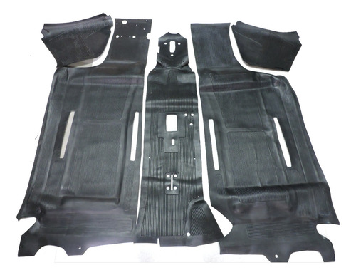 Eg- Alfombras Originales Piso Completo - Fiat 600 E / R / S