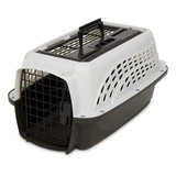 Transportadora Perro Gatos Kennel Petmate 4.5 Kg Blanca Café