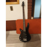 Bajo Ibanez Sr 300 Korea Pasivo 4 Cuerdas Zurdo, Negro