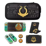 Kit De Funda Zelda Con Accesorios Para Nintendo Switch Oled