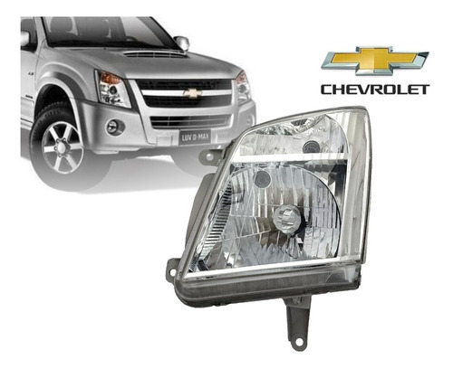 Dmax Faro Izquierdo Para Chevrolet Luv D-max (2010-2014) Foto 2