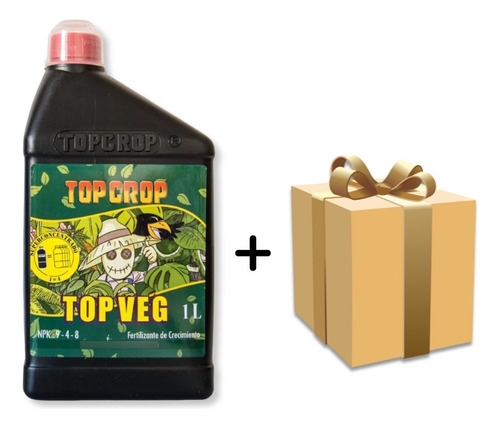 Fertilizante Top Crop Top Veg 1l Vegetativo + Regalo