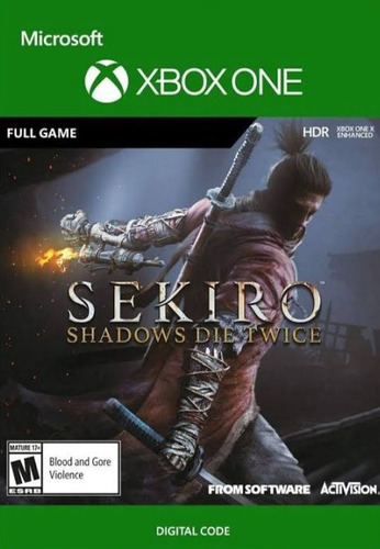 Sekiro Shadows Die Twice Xbox Código 25 Dígitos 