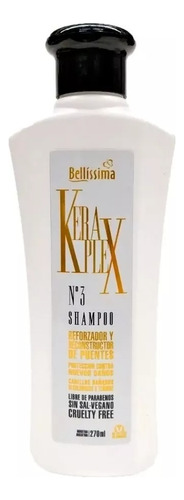 Bellissima Keraplex Shampoo Reforzador Repara N 3 X 270 Ml