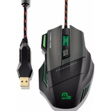 Mouse Gamer Rayner 3200dpi Quickfire Mo207 Multilaser Cor Preto