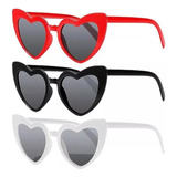 Lentes Corazón De Sol Set 3 Piezas Gafas Moda Dama Mujer