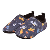 Sapatilha Infantil Antiderrapante Pantufa Chinelo Tubarão