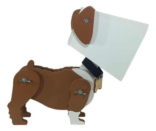 Lampara Velador Perro Bulldog Ingles Articulable Replydeco