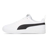 Tenis Puma Rickie Juvenil Blanco/ Negro 38431103