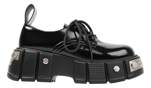 Zapatos Negros Dama Elementos Populares Casuales Moda Cómodo