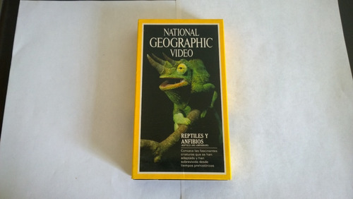 Reptiles Y Anfibios Cassete Vhs National Geograpic Video