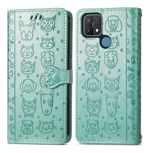 Funda Con Tapa Tipo Cartera Sd62 Para Oppo A15