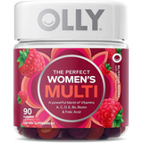 Olly Women's Multivitamínico C/ Biotina & Folico 90 Gomitas Sabor Berry