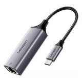 Adaptador Usb C Para Gigabit Rj45 Ethernet  Ugreen 50737