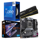 Kit Intel Core I9 13900k + Gigabyte B760m Aorus Elite + 16gb