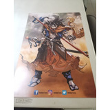 Goku Samurai Supersaiyajin Poster Con Realidad Aumentada