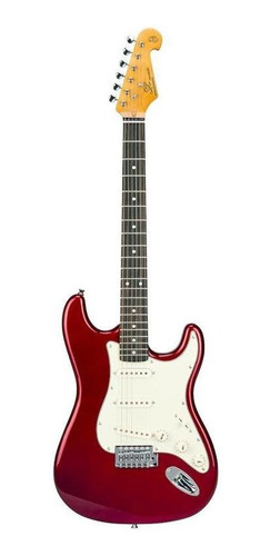 Guitarrra Strato Sx Vintage Sst62 Car Candy Apple Red Strat