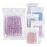 100 Microbrush Glitter Para Extensiones De Pestañas