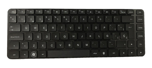 Teclado Hp Pavilion Dv5-2000 Dm4-1000 Dm4-2000 Neg Mco Esp