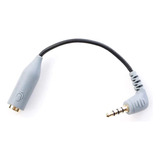 Cable Adaptador De 3,5 Mm Trrs - Trs  Boya By-cip2 Para Mic