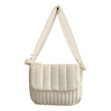 Sacola De Nylon, Bolsa Casual Tiracolo, De Ombro De Grande C