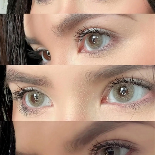 Lentes D Contacto Meetone Sky Gray Pupilentes Anuales Miopía | Envío gratis