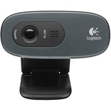 Camara Webcam Logitech C270 Hd Gris 