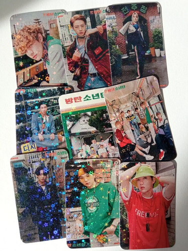 Bts Photocards Holográficas | 38 Pza | Kpop | Lomo Photocard | MercadoLibre