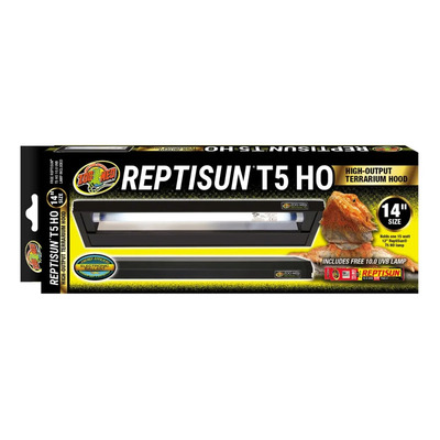 Capucha Para Terrario Zoo Med Reptisun T5 Ho Con Bombilla 10