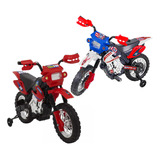 Mini Moto Elétrica Infantil Motocross Bateria Recarregável