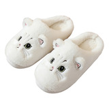 Pantuflas Gato Zapatillas De Casa Gatito Animales Kawaii