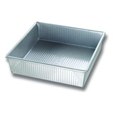 Molde Cuadrado Para Pasteles Usa Pan Bakeware, 9 Pulgadas, A