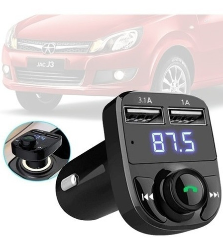 Adaptador Bluetooth Conversor Fm Universal Jac J3