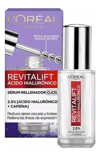 Sérum Rellenador Ojos L'oréal Revitalift Ácido Hialurónico