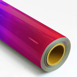 Vinil Automotriz Full Wrap Textura Chameleon 1.52x18 Mts Color Purple Red