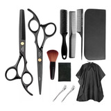 Kit Tijeras Cortar Cabello, Profesionales Barbero 11 Pieces