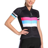 Tricota Mujer Ciclismo Manga Corta Jersey Maillot Mtb