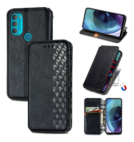 Funda Con Tapa Wallet Sd61 Para Moto G71 5g