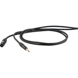 Proel Dhs200lu5 Cable Para Micrófono Plug A Xlr Hembra 5m