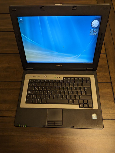 Laptop Vintage Dell Inspiron 1300 Windows Vista