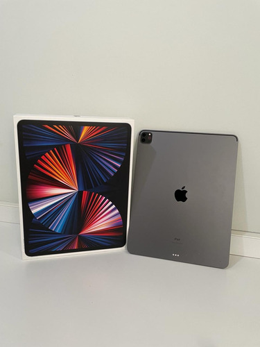 iPad Pro 12.9  M1 128gb Wf - 5.ª Geração - Cinza-espacial