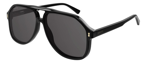 Gucci Gg1042s 001 New Aviator Shape Negro Gris