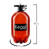 Barril Cerveza Pet Ball Lock 5 Lts. Keggi