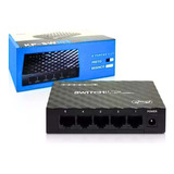 Switch 5 Portas Para Internet Lan Rede Fast Rj45 10/100/1000